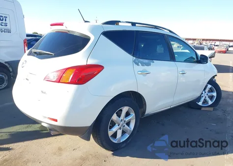 2009 Nissan Murano Sl z USA, uszkodzony, nr VIN JN8AZ18U89W100501